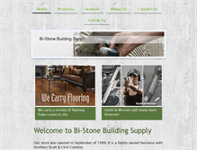 Tablet Screenshot of bistonebuilding.com